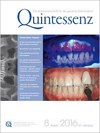 Quintessenz Zahnmedizin, 8/2016