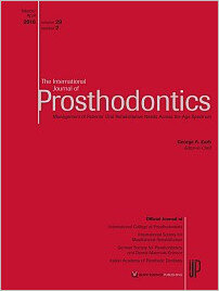 The International Journal of Prosthodontics, 2/2016