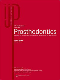 The International Journal of Prosthodontics, 6/2018