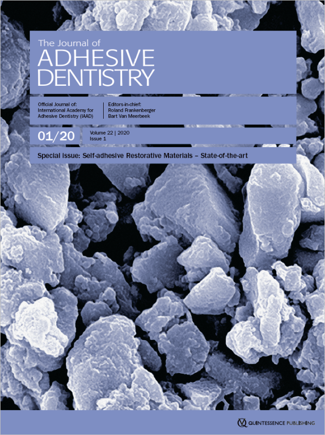 The Journal Of Adhesive Dentistry | Quintessenz Verlags-GmbH