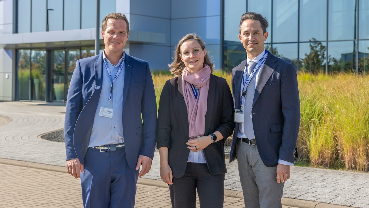 Zufriedene Jury (von links): Prof. Andreas Zenthöfer, Prof. Dr. Ing. Monika Strickstrock und PD Dr. José Zorzin 